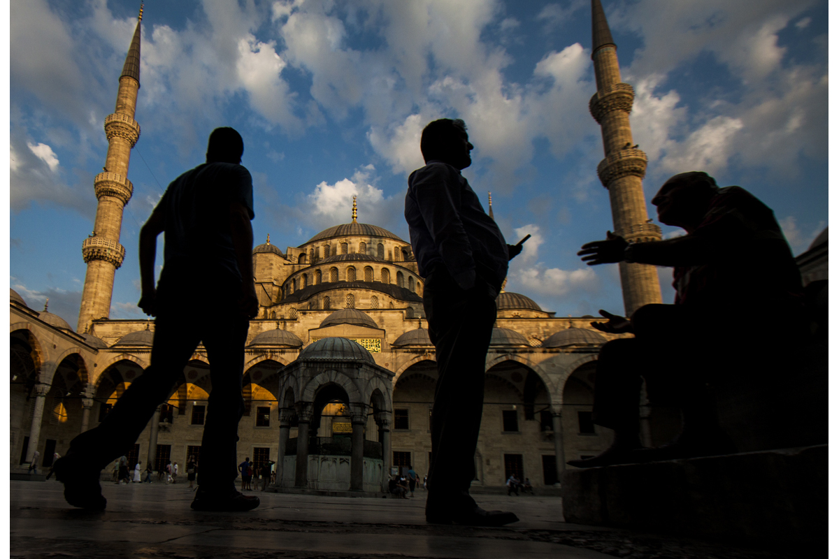 Blue Mosque from Istanbul